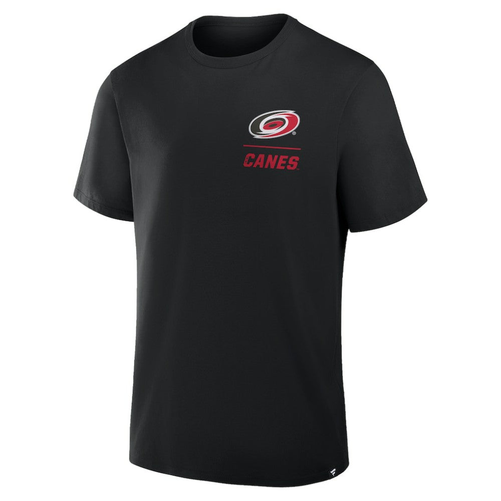 Carolina Hurricanes Fanatics Crash The Net Legacy T-Shirt Black