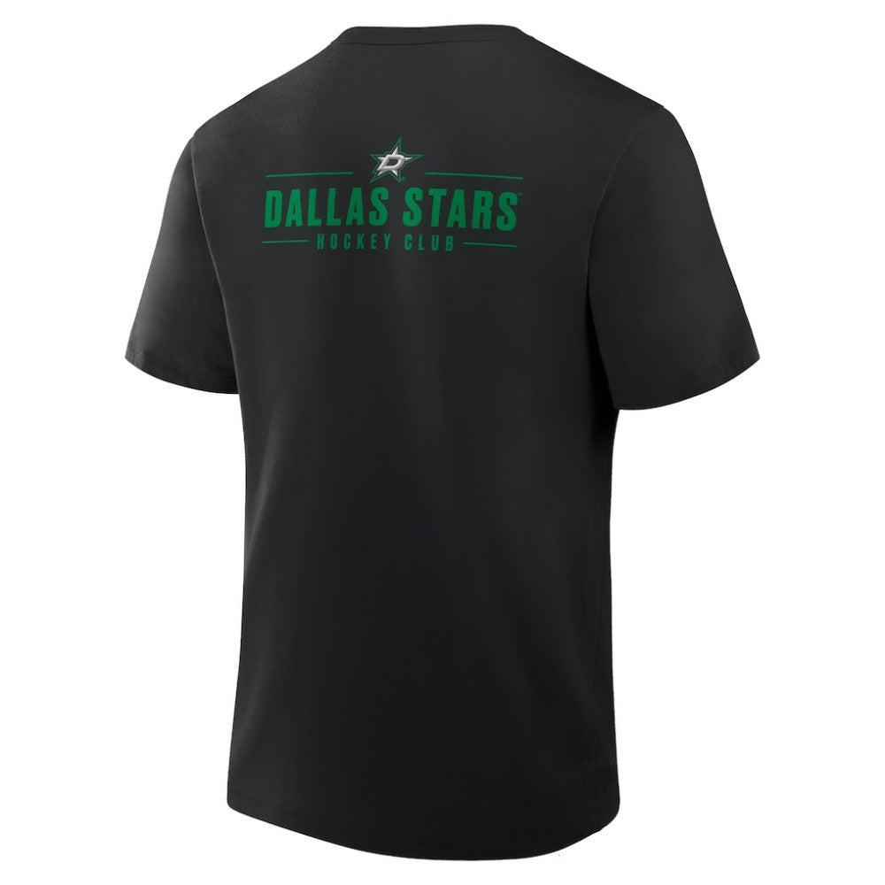 Dallas Stars Fanatics Crash The Net Legacy T-Shirt Black