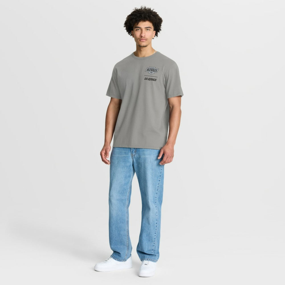 Los Angeles Kings Fanatics Crash The Net Legacy T-Shirt Gray