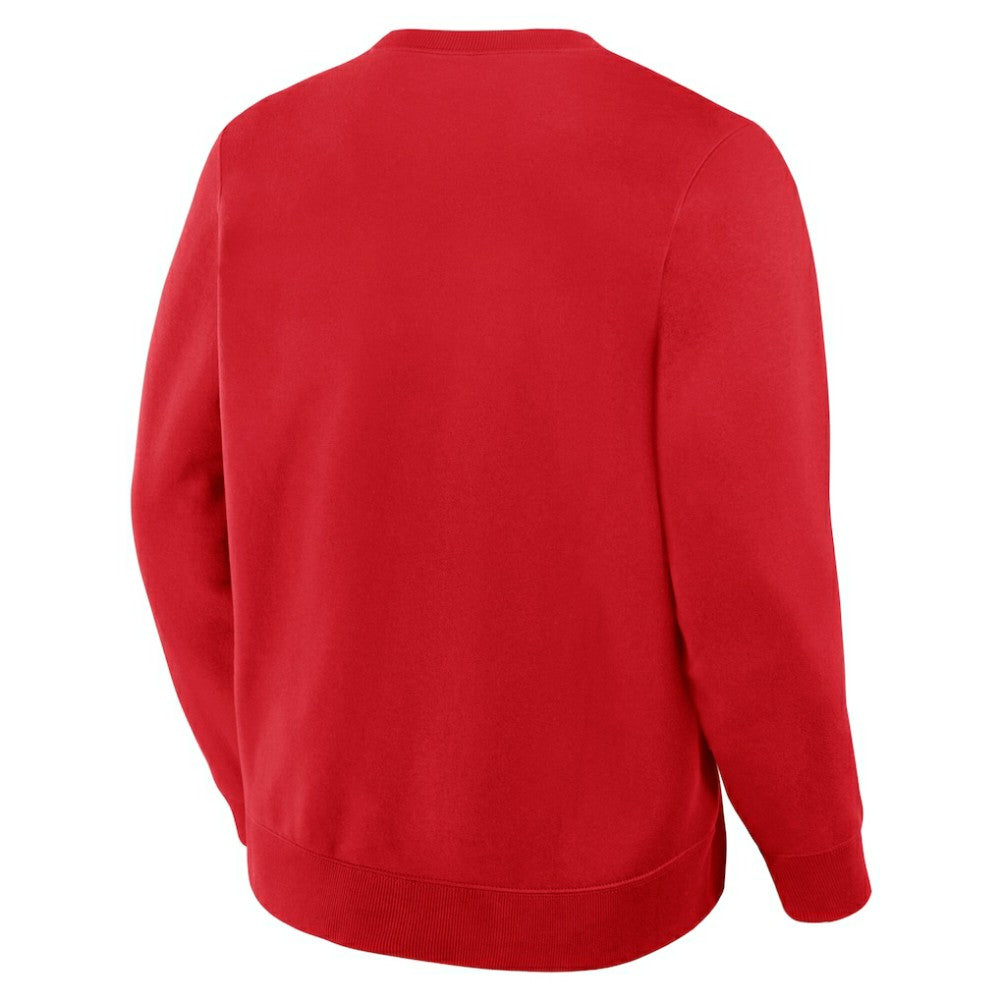 New Jersey Devils Fanatics Vintage Stickler Sweatshirt Red