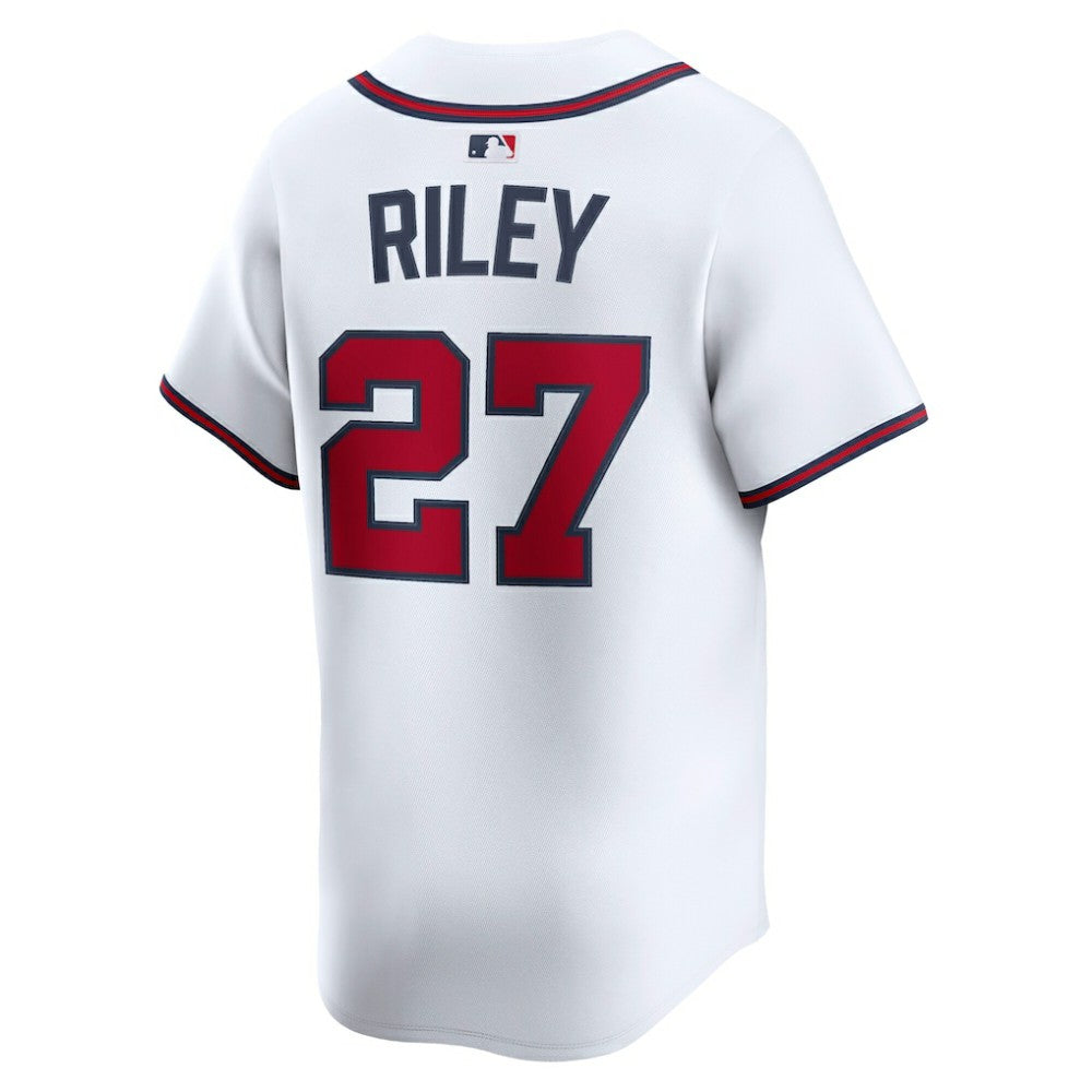 Austin Riley Atlanta Braves Home Limited Player Jersey - White | Nike