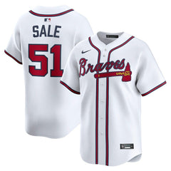 Chris Sale Atlanta Braves Home Limited Player Jersey - White | Nike