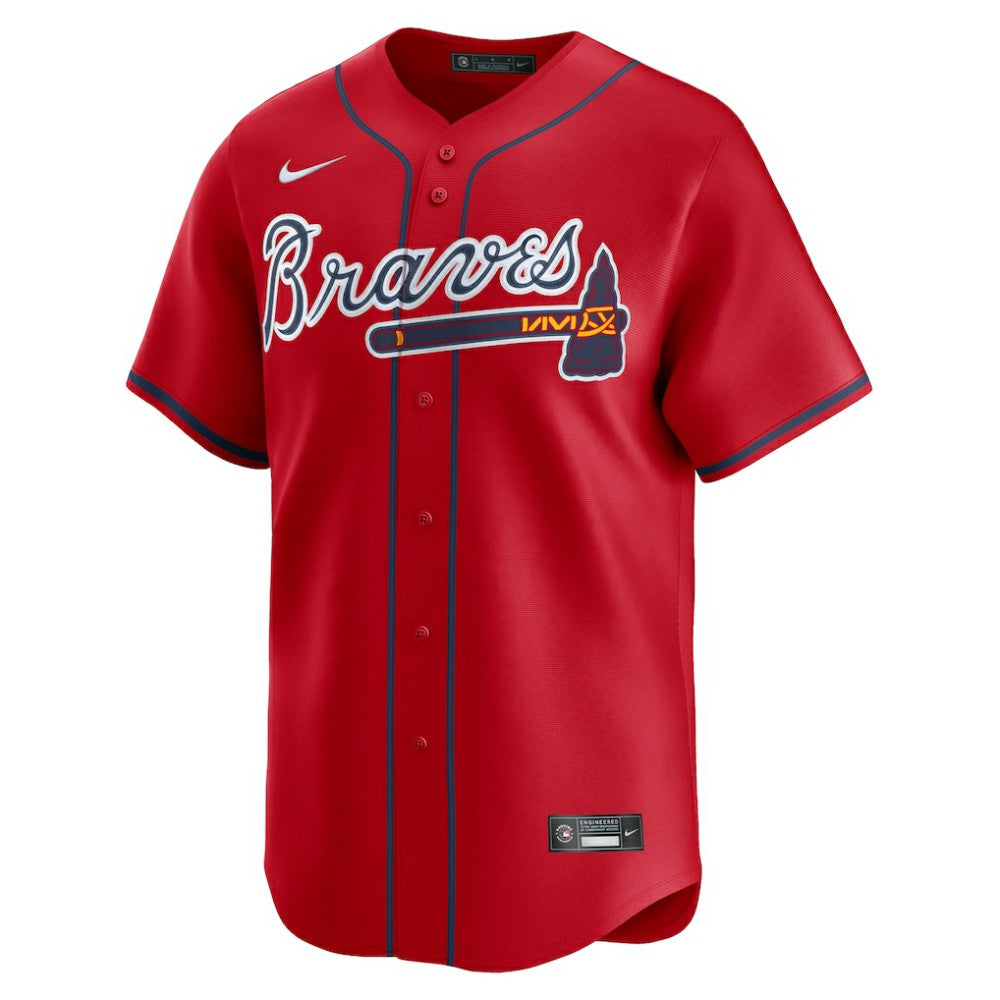 Austin Riley Atlanta Braves Alternate Limited Player Jersey - Red | Nike