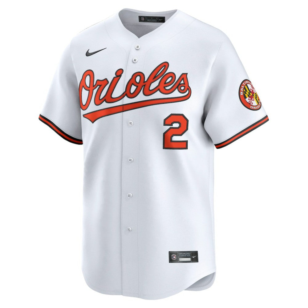 Gunnar Henderson Baltimore Orioles Home Limited Player Jersey - White | Nike