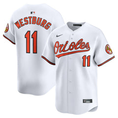 Jordan Westburg Baltimore Orioles Home Limited Player Jersey - White | Nike