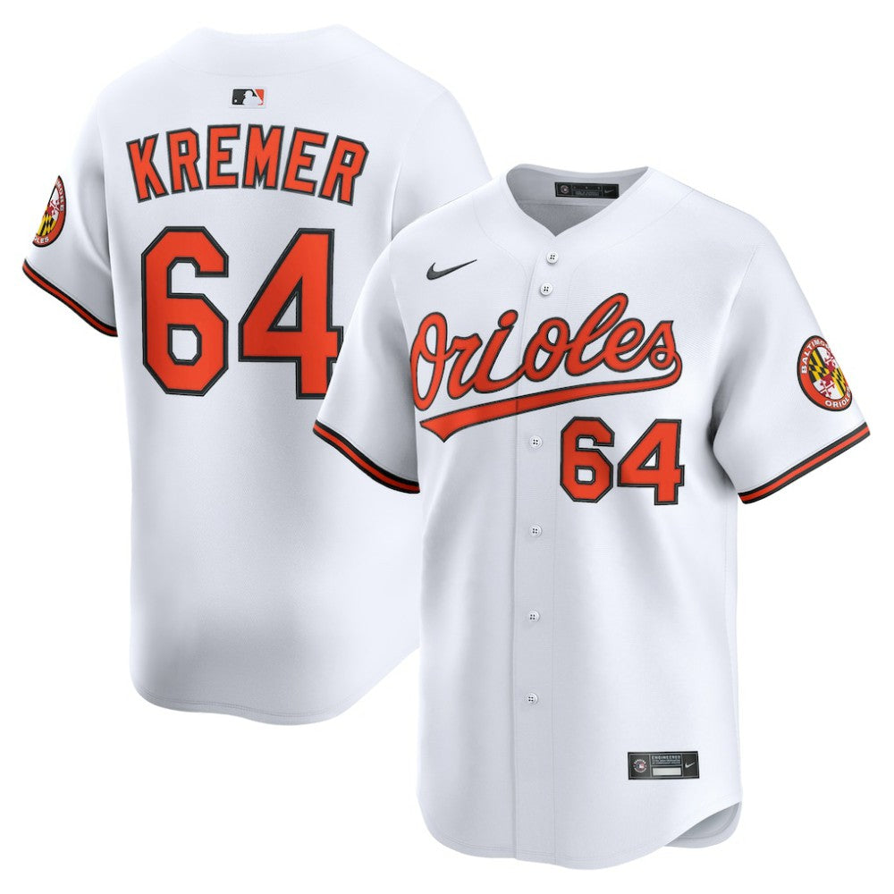 Dean Kremer Baltimore Orioles Home Limited Player Jersey - White | Nike