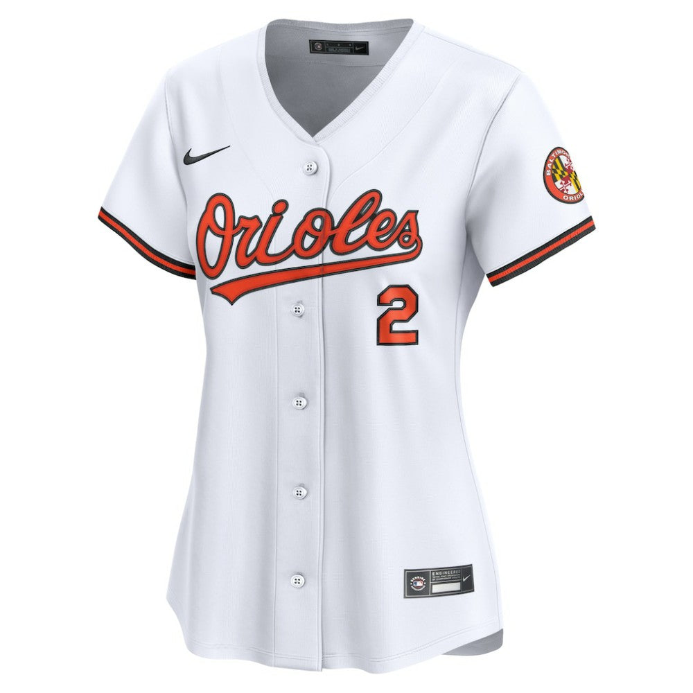 Gunnar Henderson Baltimore Orioles Women's Home Limited Player Jersey - White | Nike