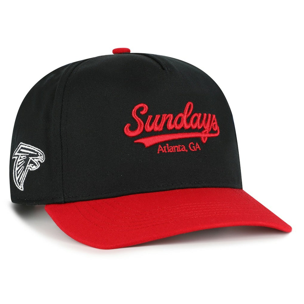 Atlanta Falcons '47 Sundays Sure Shot Hitch Two-Tone Adjustable Hat - Black/Red outlet