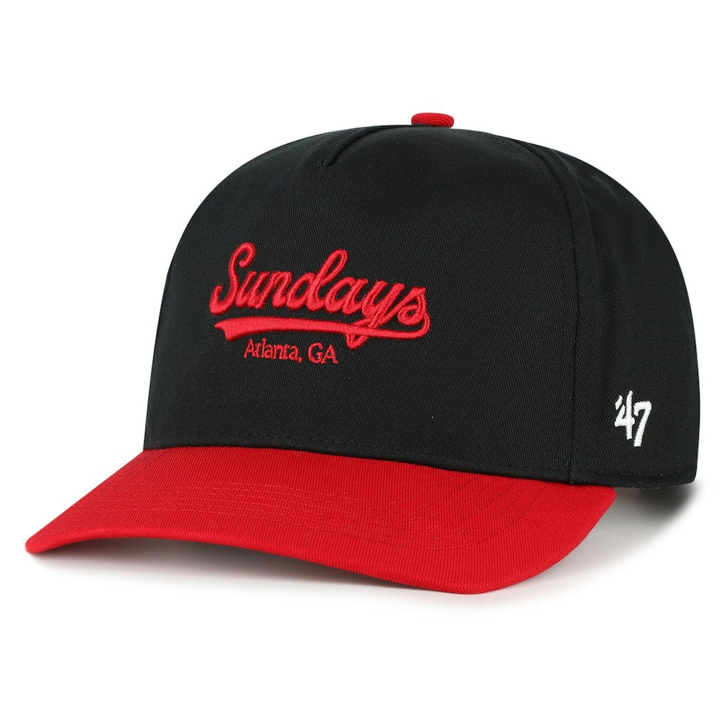 Atlanta Falcons '47 Sundays Sure Shot Hitch Two-Tone Adjustable Hat - Black/Red outlet