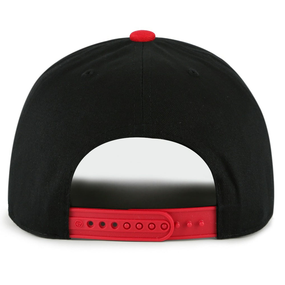 Atlanta Falcons '47 Sundays Sure Shot Hitch Two-Tone Adjustable Hat - Black/Red outlet