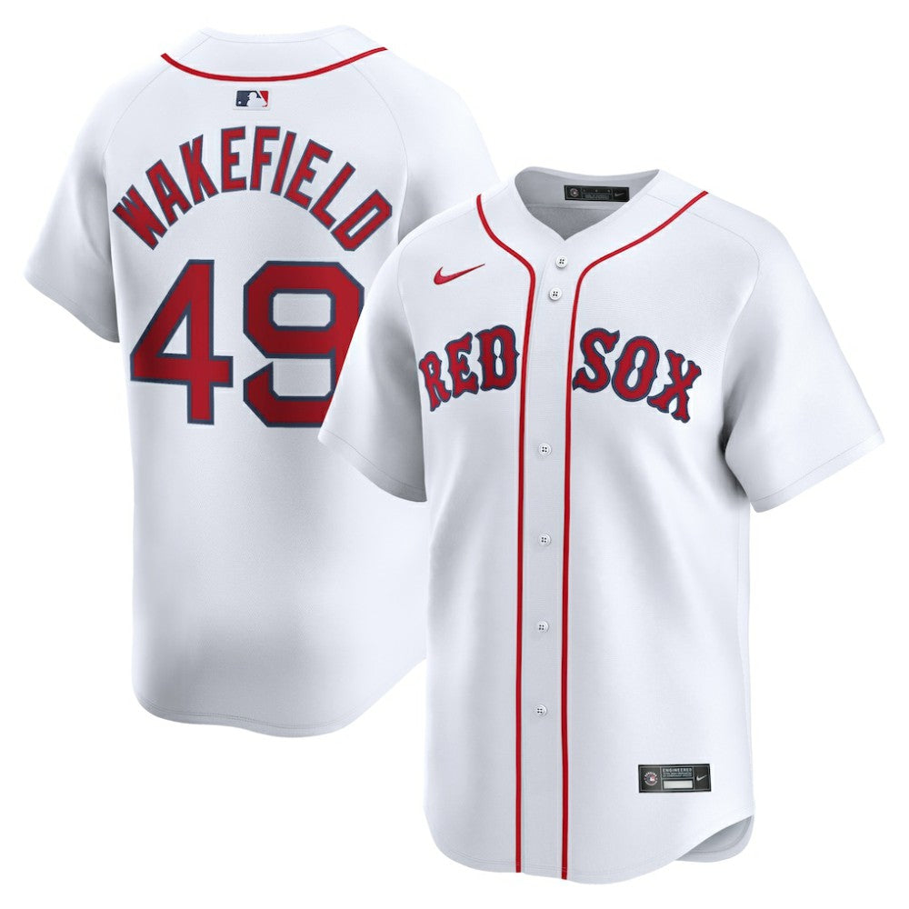 Tim Wakefield Boston Red Sox Home Limited Player Jersey - White | Nike