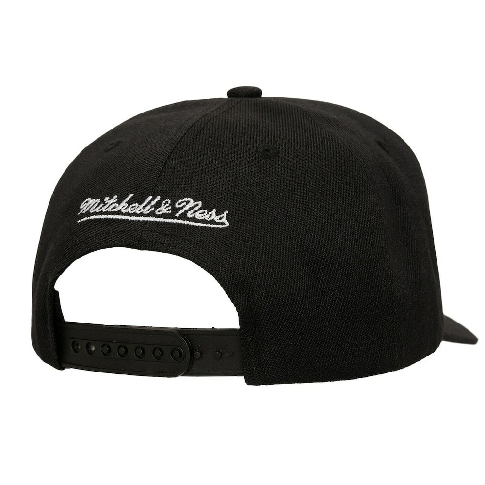 Denver Nuggets Tilted Pro Pinch Adjustable Hat sale - Black | Mitchell & Ness cheap