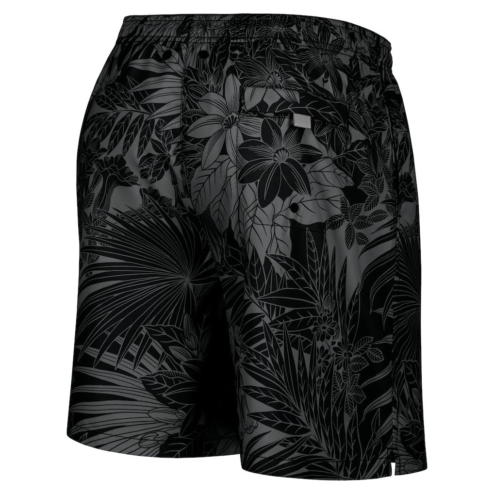 San Francisco 49ers Naples Santiago Palm Shorts - Black on sale