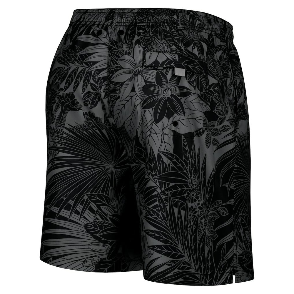 San Francisco 49ers Naples Santiago Palm Shorts - Black on sale