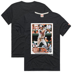 Gunnar Henderson Baltimore Orioles Homage 2023 Topps Baseball Card Player T-Shirt - Charcoal
