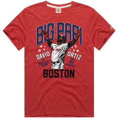 David Ortiz Boston Red Sox Homage Graphic Player T-Shirt - Red