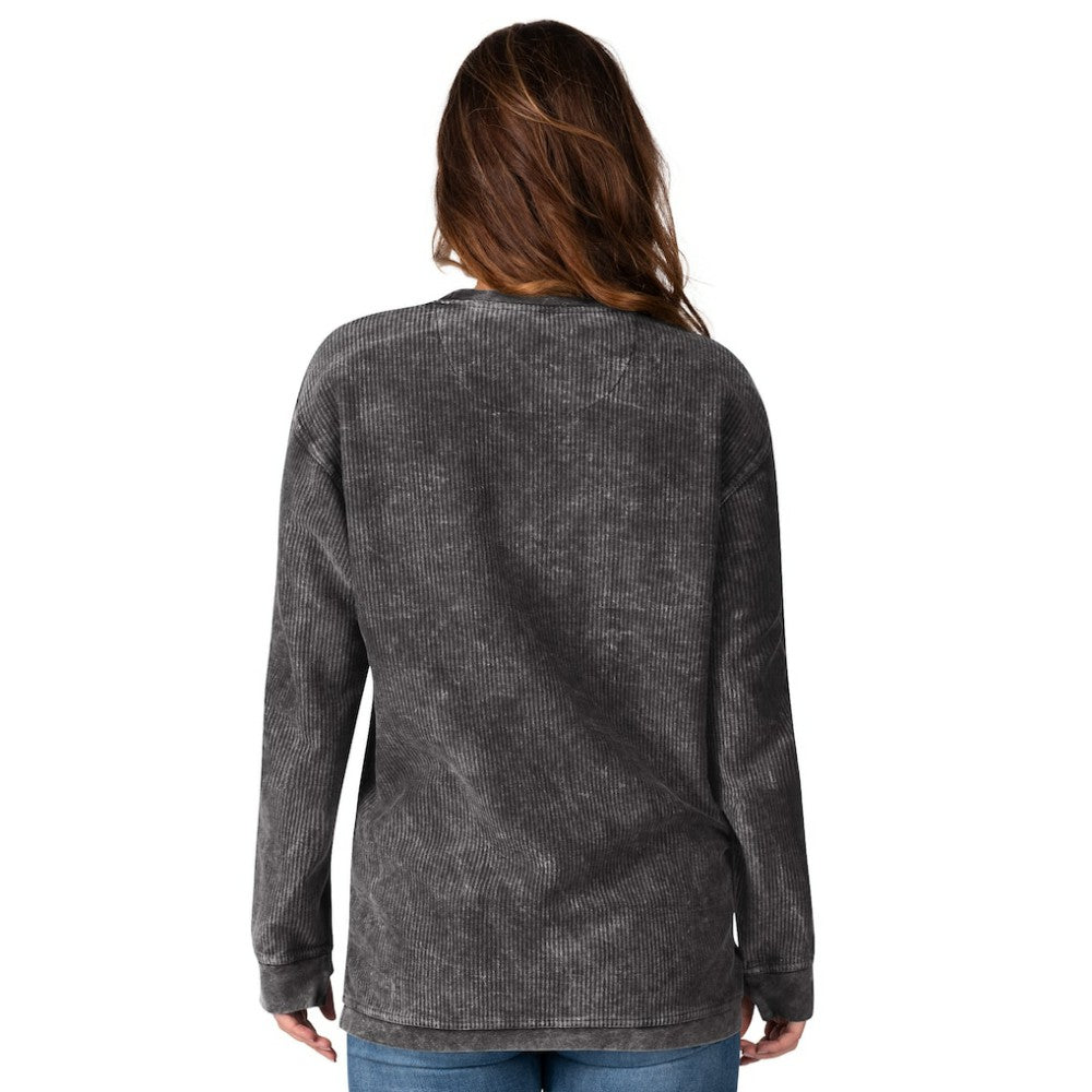 Baltimore Orioles G-III 4Her by Carl Banks Women's Comfy Cord Pullover Sweatshirt - Black