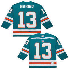 Dan Marino Miami Dolphins Maxxed Out Fashion Hockey Jersey - Aqua online