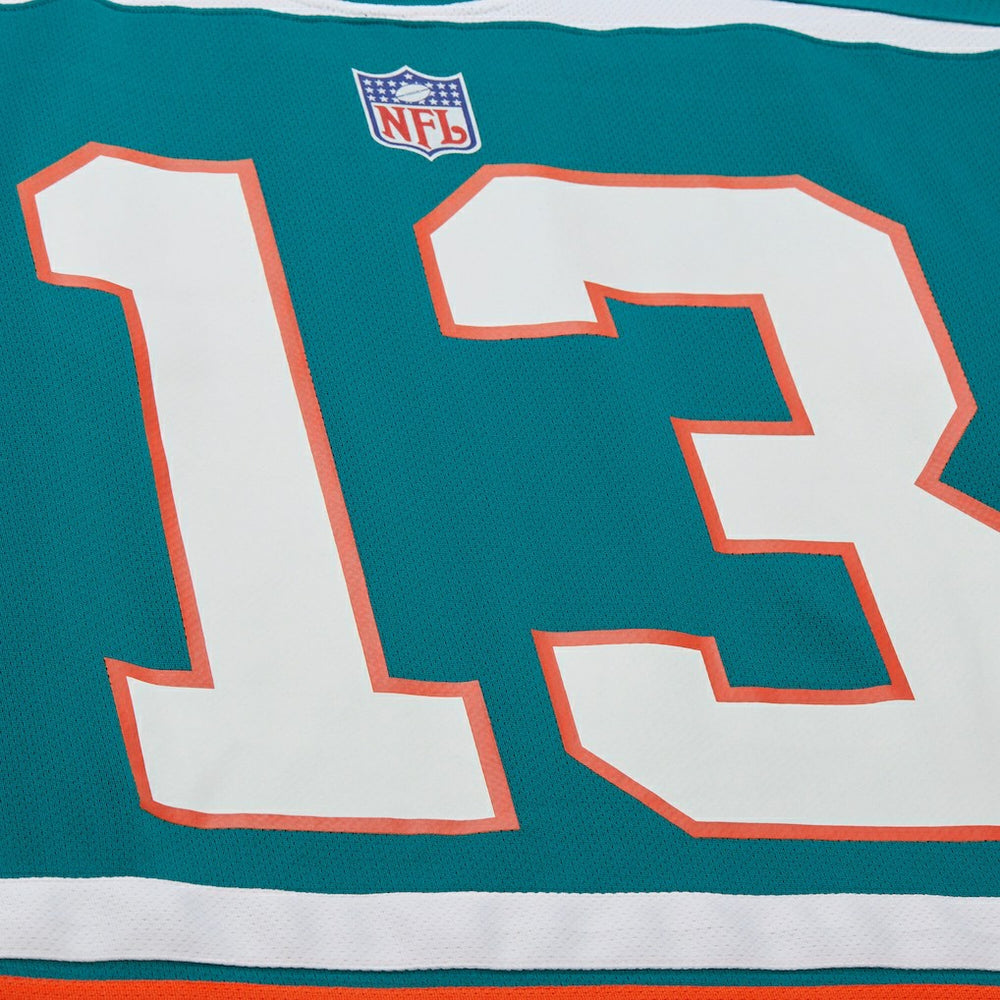 Dan Marino Miami Dolphins Maxxed Out Fashion Hockey Jersey - Aqua online