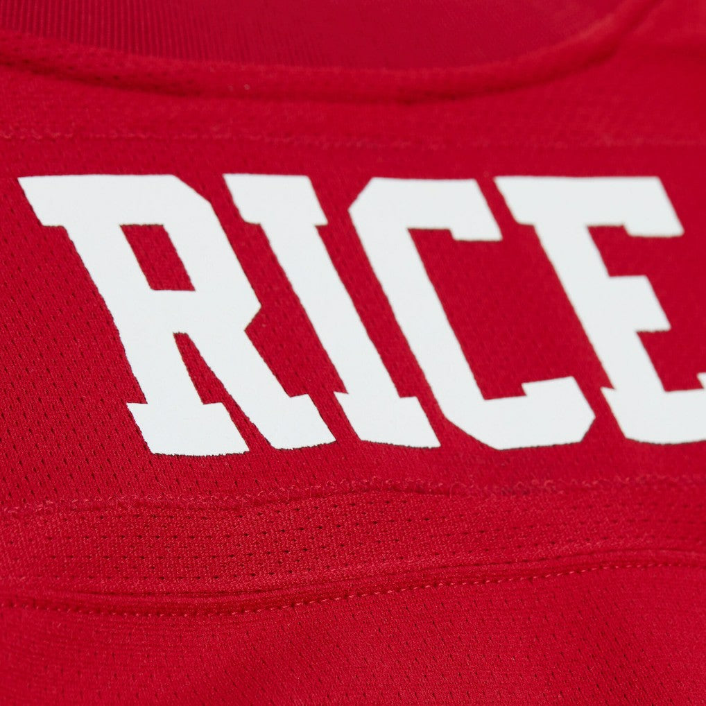 Jerry Rice San Francisco 49ers Maxxed Out Fashion Hockey Jersey - Scarlet on sale