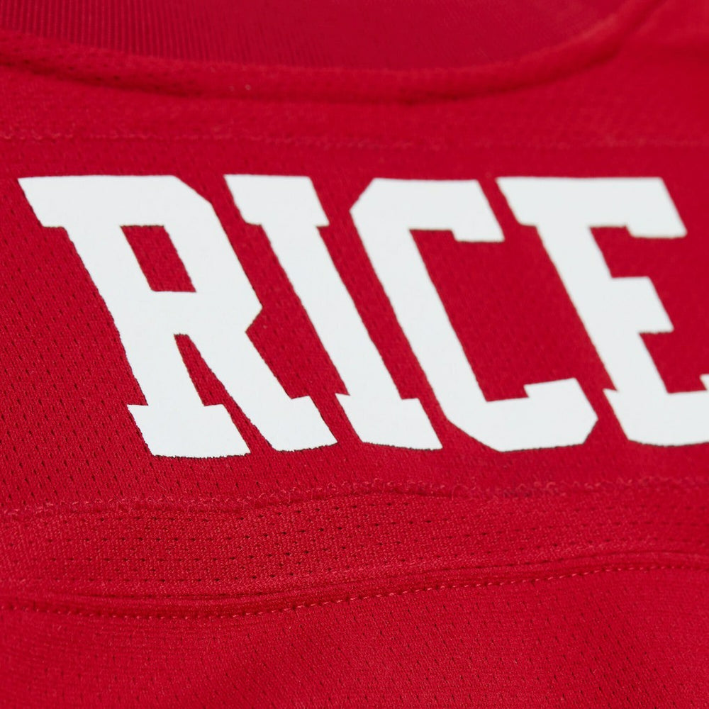 Jerry Rice San Francisco 49ers Maxxed Out Fashion Hockey Jersey - Scarlet on sale