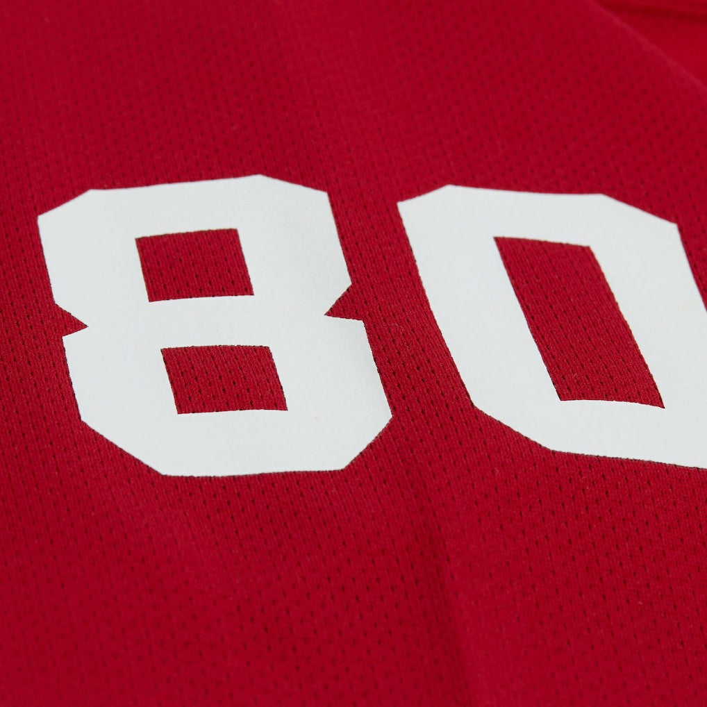 Jerry Rice San Francisco 49ers Maxxed Out Fashion Hockey Jersey - Scarlet on sale