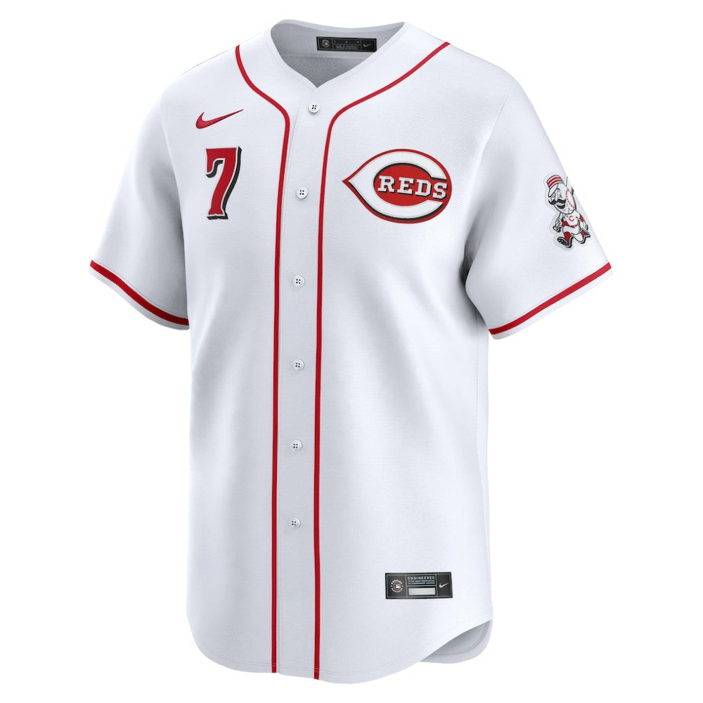 Spencer Steer Cincinnati Reds Home Limited Player Jersey - White | Nike