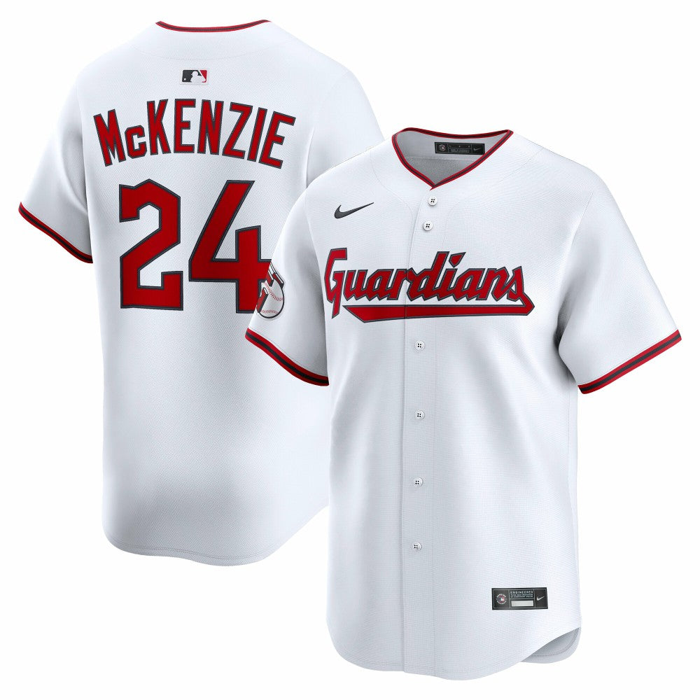 Triston McKenzie Cleveland Guardians Home Limited Player Jersey - White | Nike