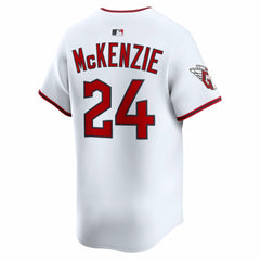 Triston McKenzie Cleveland Guardians Home Limited Player Jersey - White | Nike