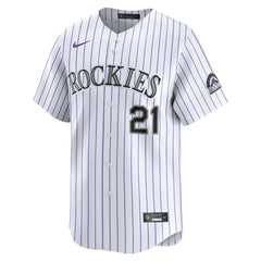 Kyle Freeland Colorado Rockies Home Limited Player Jersey - White | Nike