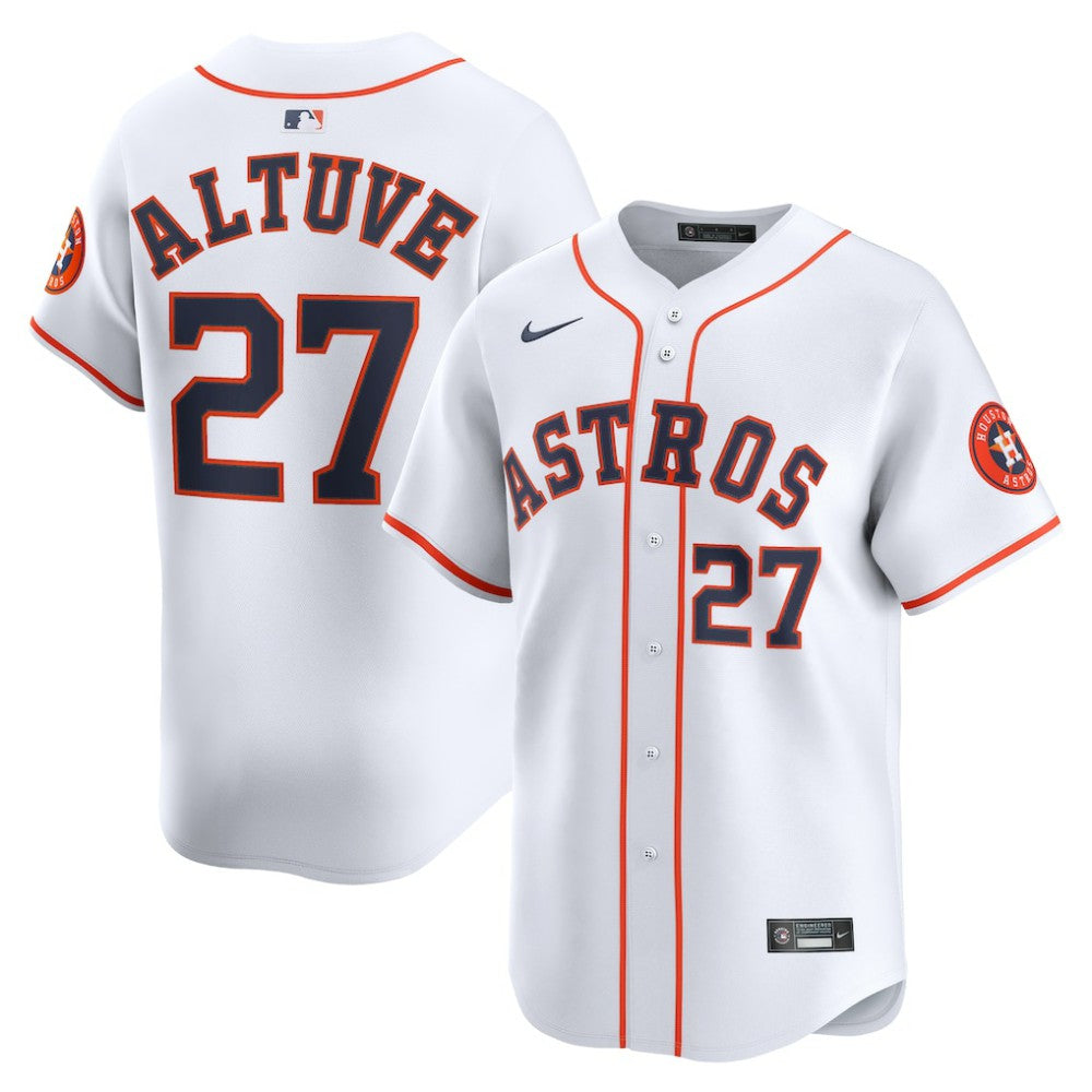 Jose Altuve Houston Astros Home Limited Player Jersey - White | Nike