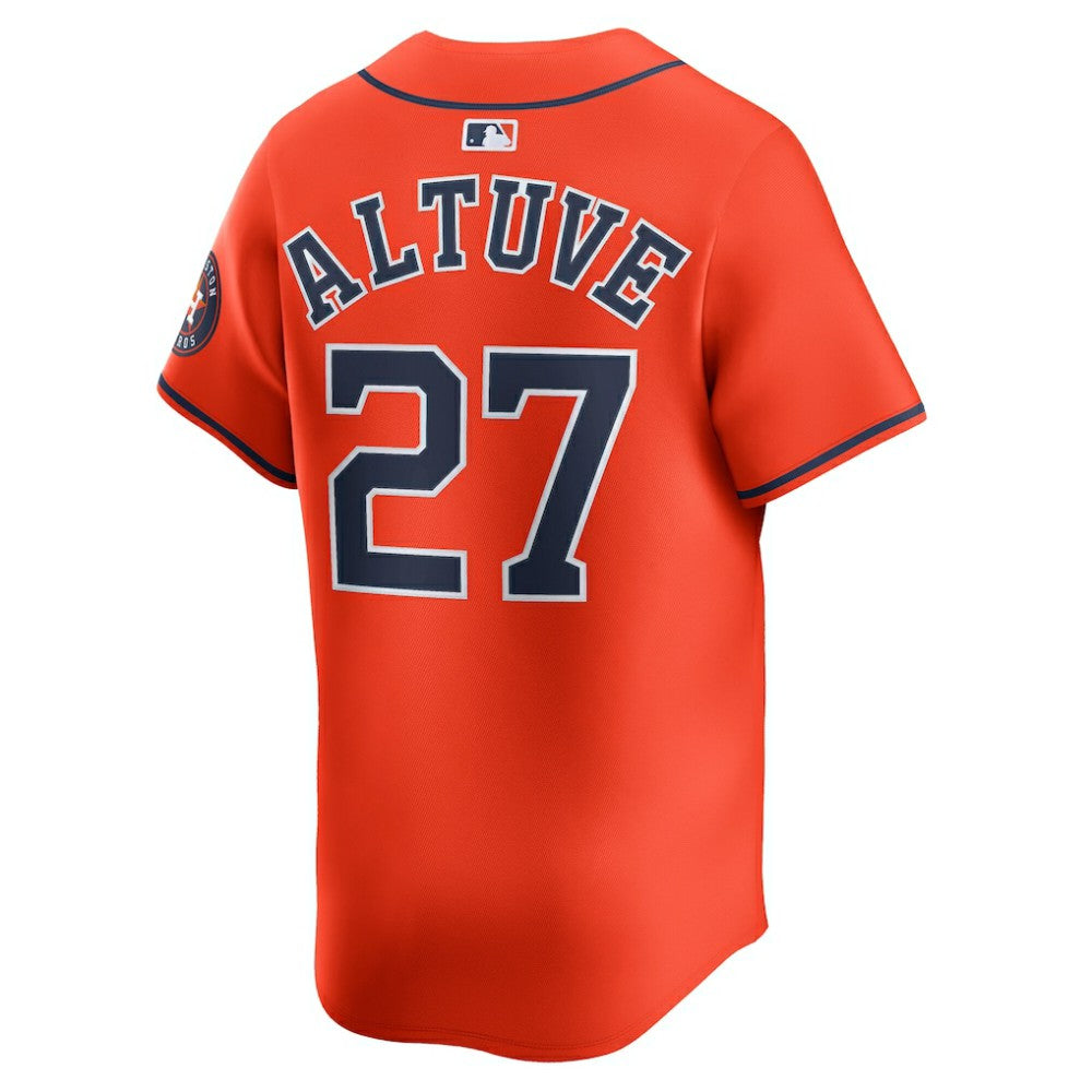 Jose Altuve Houston Astros Alternate Limited Player Jersey - Orange | Nike