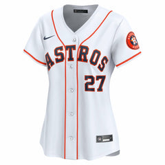 Jose Altuve Houston Astros Women's Home Limited Player Jersey - White | Nike