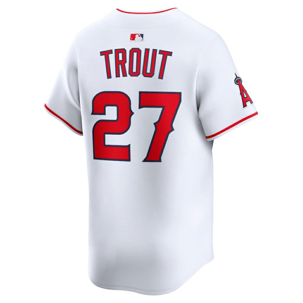 Mike Trout Los Angeles Angels Home Limited Player Jersey - White | Nike