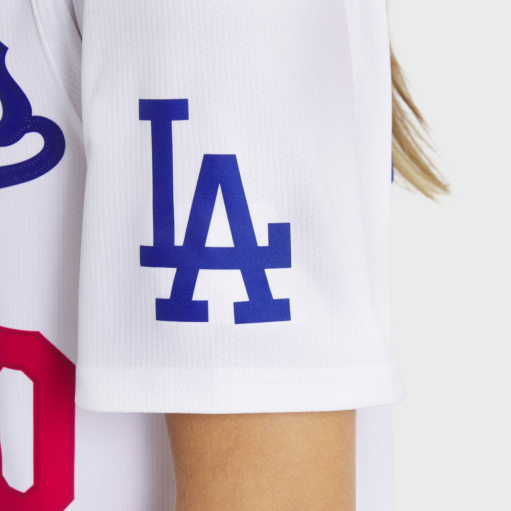 Mookie Betts Los Angeles Dodgers Women's Home Limited Player Jersey - White | Nike
