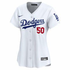 Mookie Betts Los Angeles Dodgers Women's Home Limited Player Jersey - White | Nike