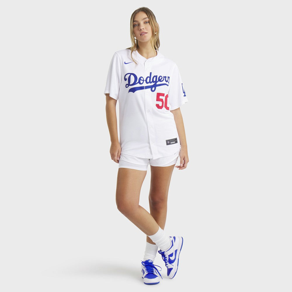 Mookie Betts Los Angeles Dodgers Women's Home Limited Player Jersey - White | Nike