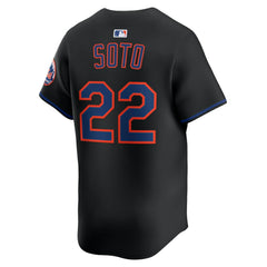 Juan Soto New York Mets Alternate Limited Player Jersey - Black | Nike