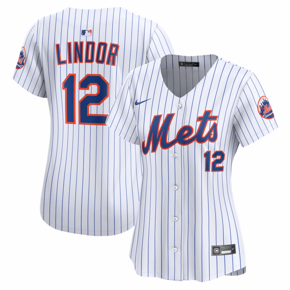 Francisco Lindor New York Mets Women's Home Limited Jersey - White | Nike