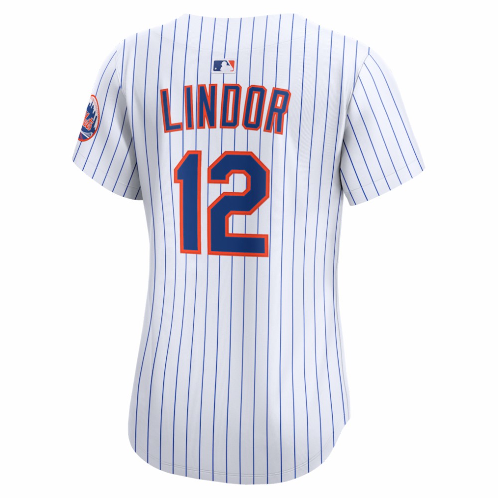 Francisco Lindor New York Mets Women's Home Limited Jersey - White | Nike