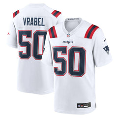 Mike Vrabel New England Patriots Retired Player Game Jersey - White | Nike cheap