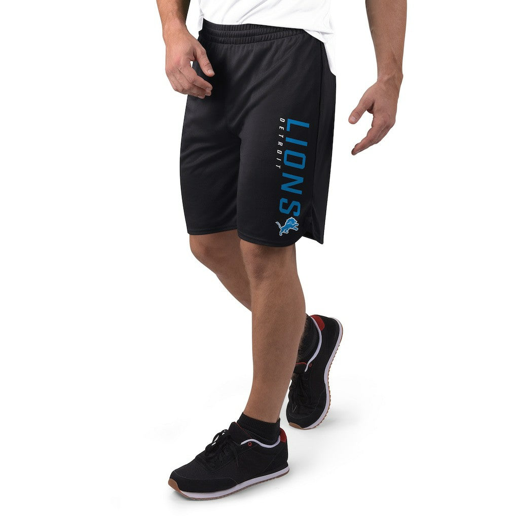 Detroit Lions MSX by Michael Strahan Mesh Shorts - Black on sale