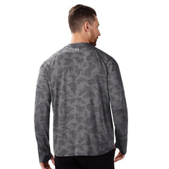 Atlanta Falcons MSX by Michael Strahan Performance Camo Long Sleeve T-Shirt - Black outlet