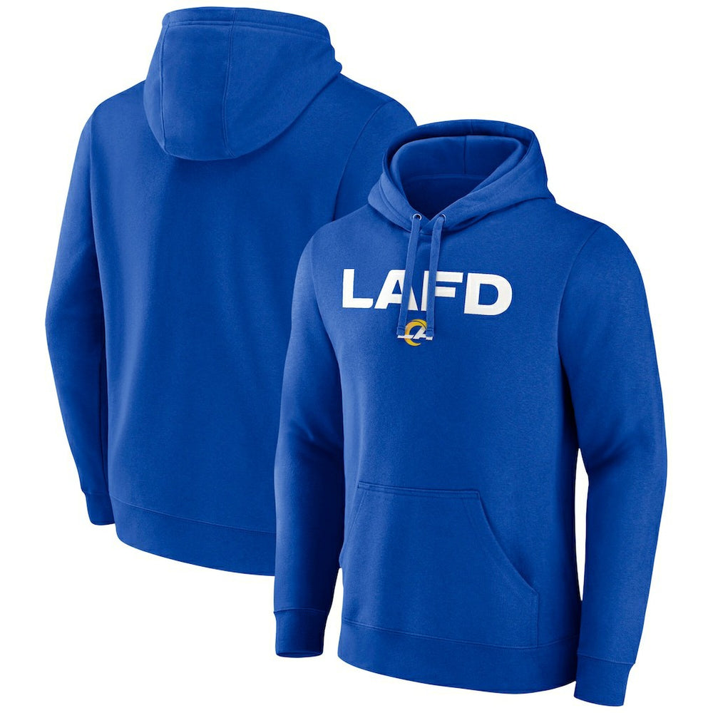Los Angeles Rams LAFD Pullover Hoodie - Royal for sale
