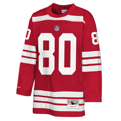Jerry Rice San Francisco 49ers Youth Hockey Fashion Jersey - Scarlet online