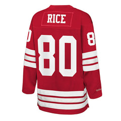 Jerry Rice San Francisco 49ers Youth Hockey Fashion Jersey - Scarlet online