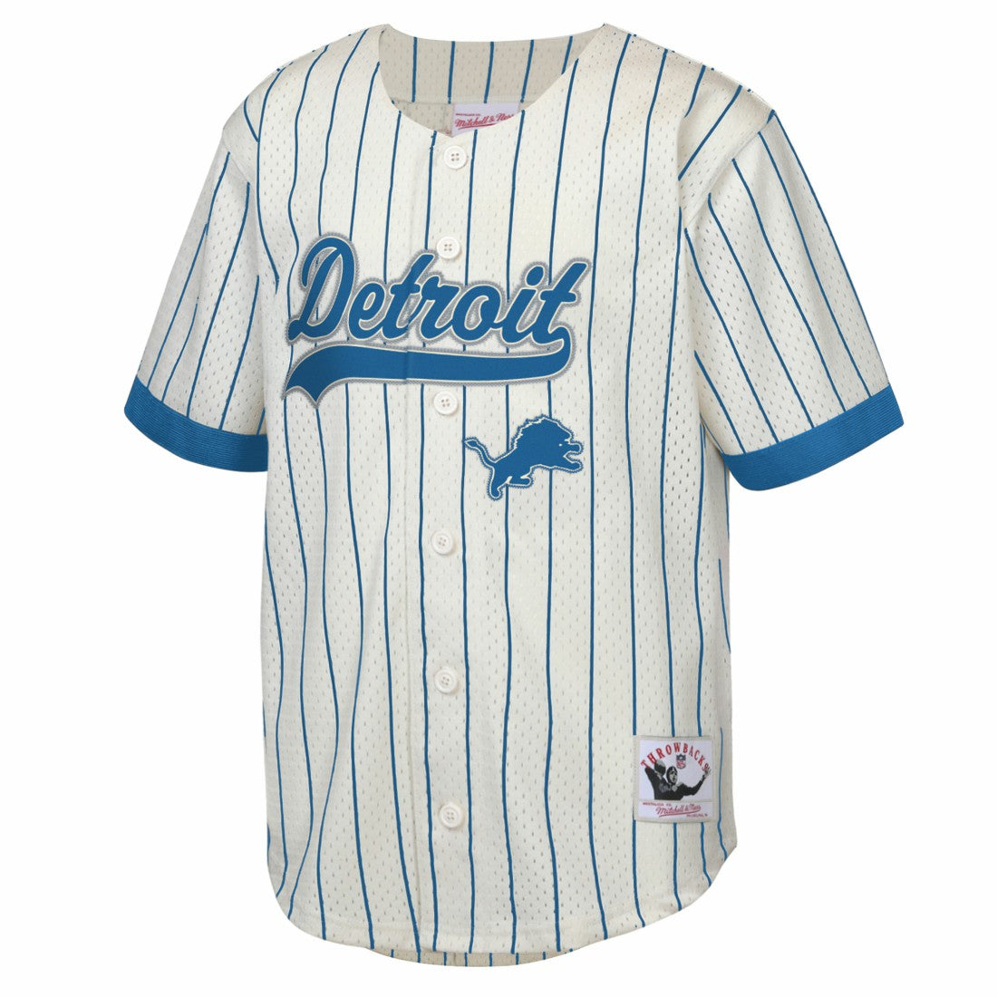 Barry Sanders Detroit Lions Youth Retired Player Name & Number Baseball Jersey - Cream cheap