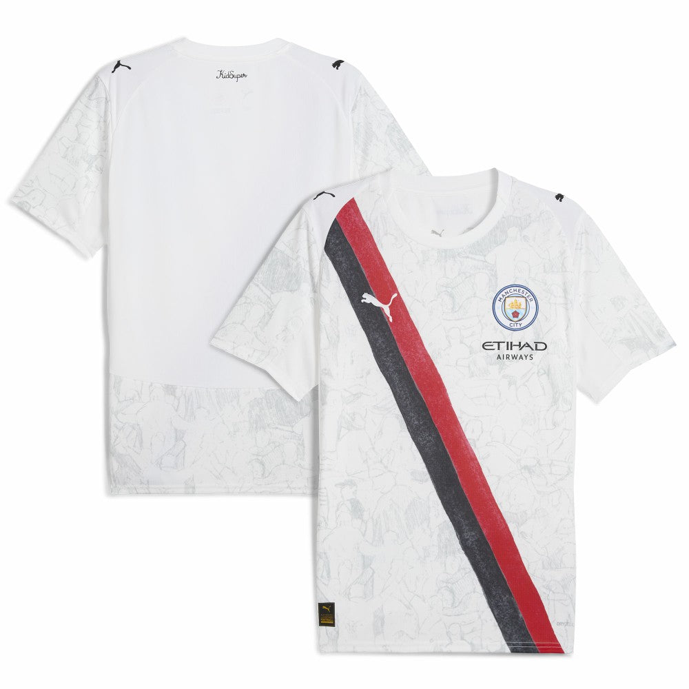 Manchester City x KidSuper 2025 FIFA Club World Cup Replica Jersey - White | Puma for sale