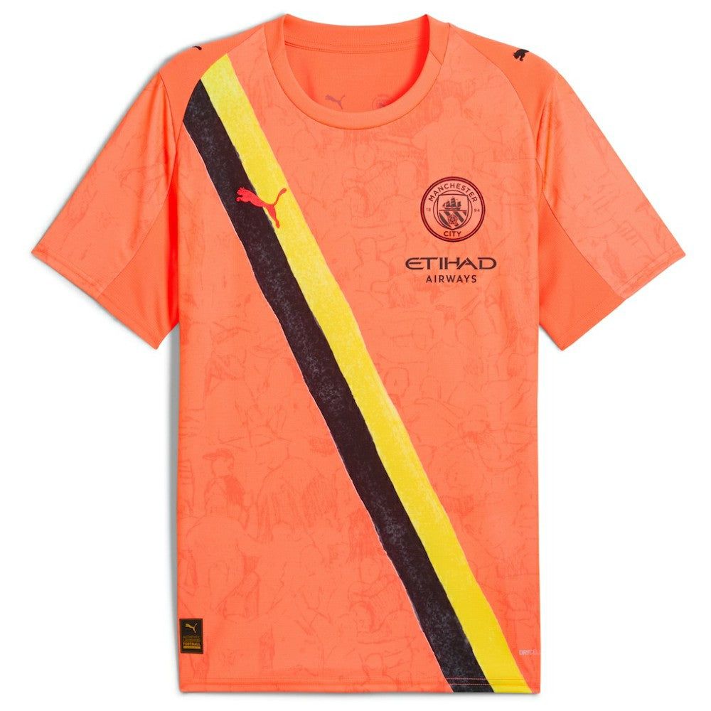 Manchester City x KidSuper 2025 FIFA Club World Cup Replica Jersey - Orange | Puma sale