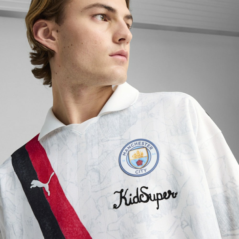 Manchester City x KidSuper 2025 FIFA Club World Cup Retro Long Sleeve T-Shirt - White | Puma sale
